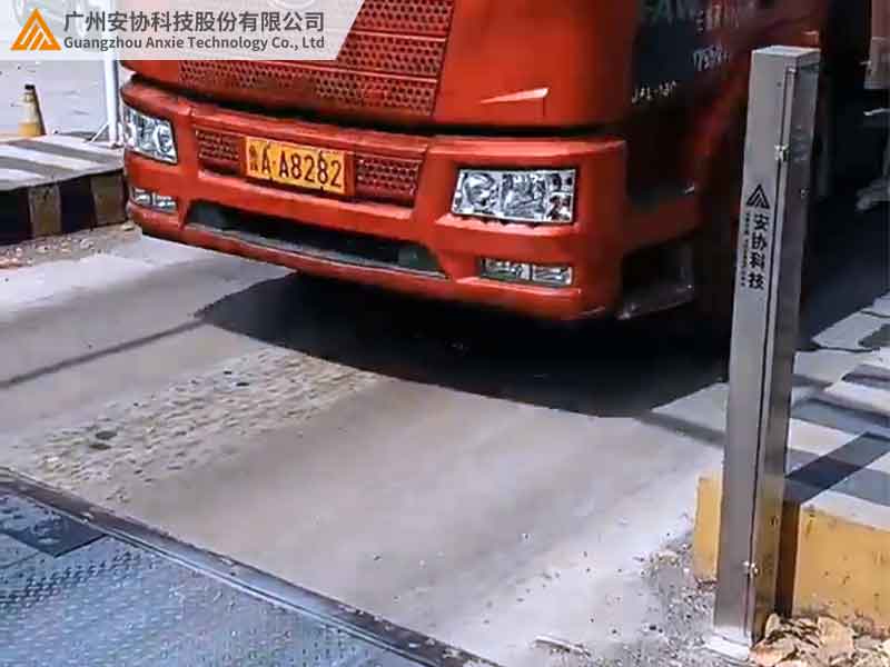 高精度地磅单边光栅检测原理