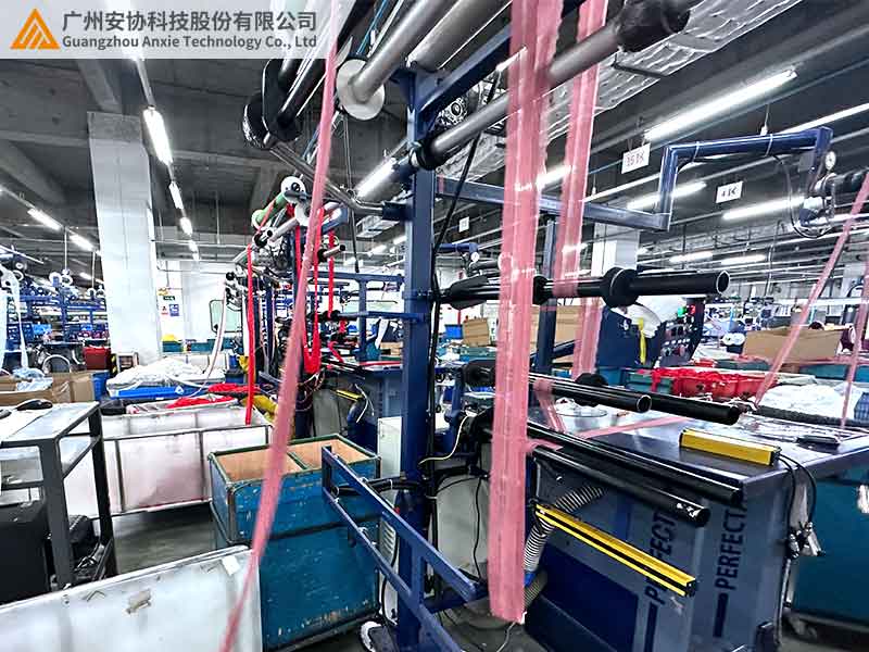 单边光栅对蕾丝布料的检测
