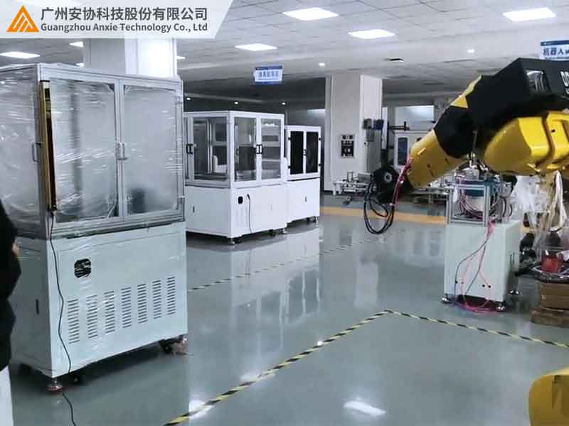 工业机械臂单边光栅安全检测