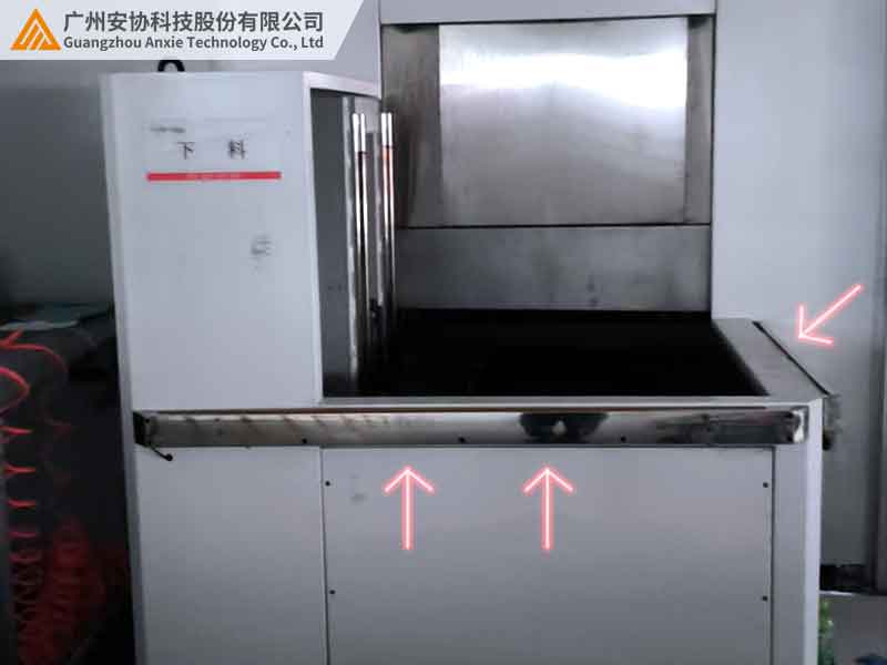 单边漫反射光幕垂直检测高效防护