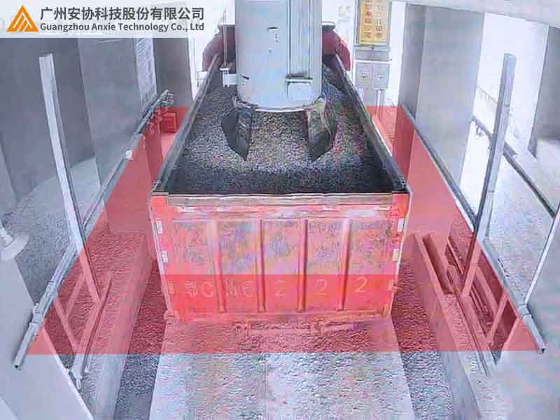 砂石装载定位测量光幕系统