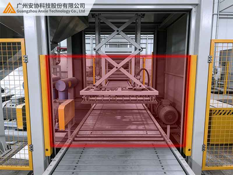 RS485输出测量光幕在流水线体积测量中的应用