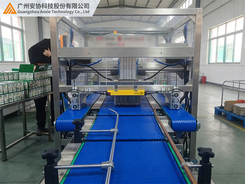 漫反射光幕在饮料包装堆叠检测的应用