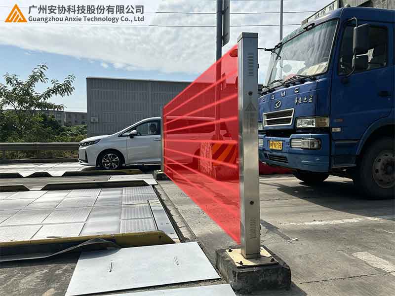地磅无人值守系统红外光栅车辆定位检测器