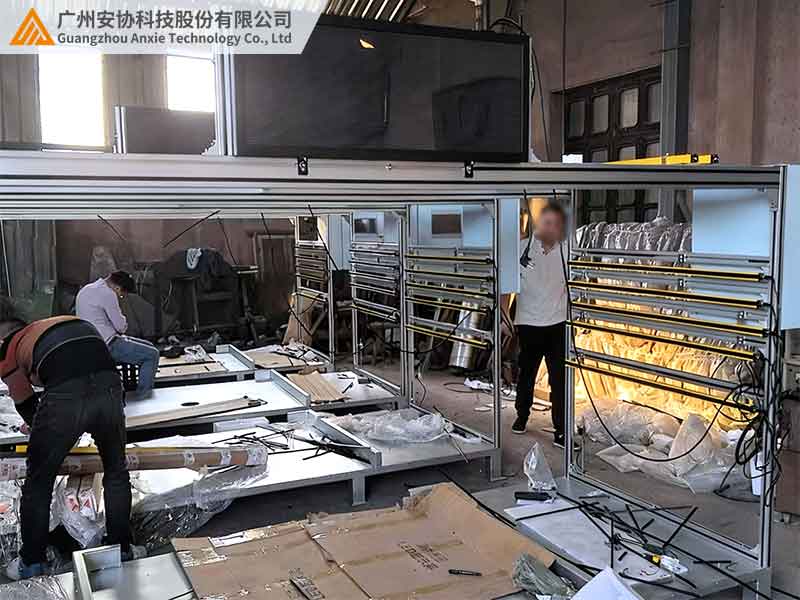 测试工装台抗阳光干扰实测：激光单边光栅完胜传统红外