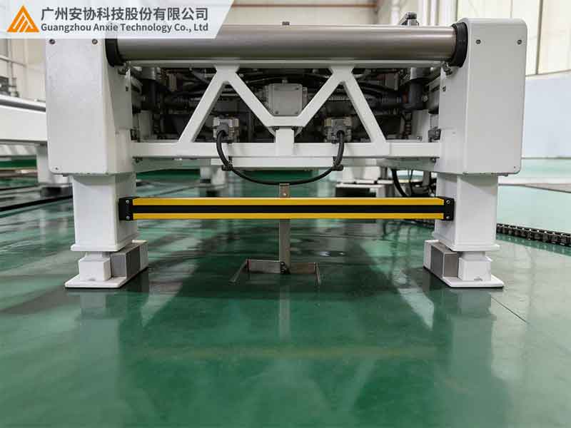 单边漫反射光栅实现人员脚部位置高精度检测