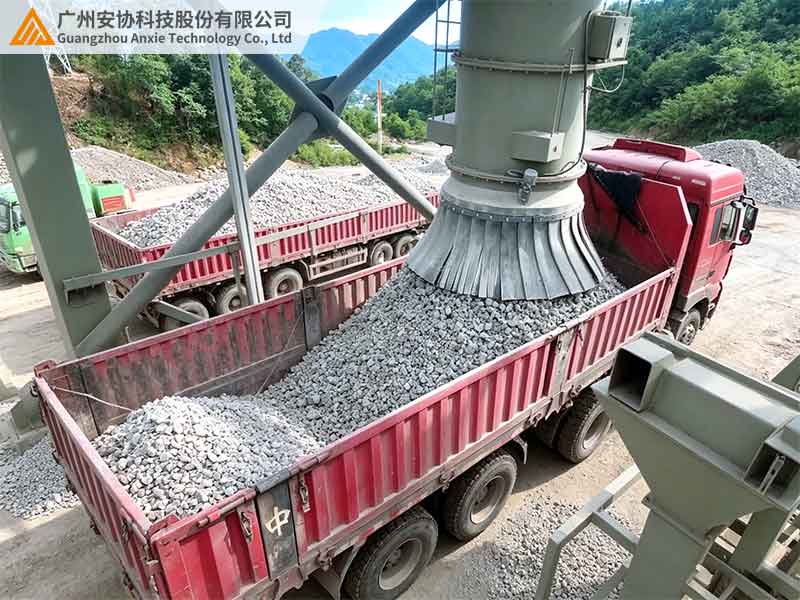 户外测量光幕用于土方车装载车道检测