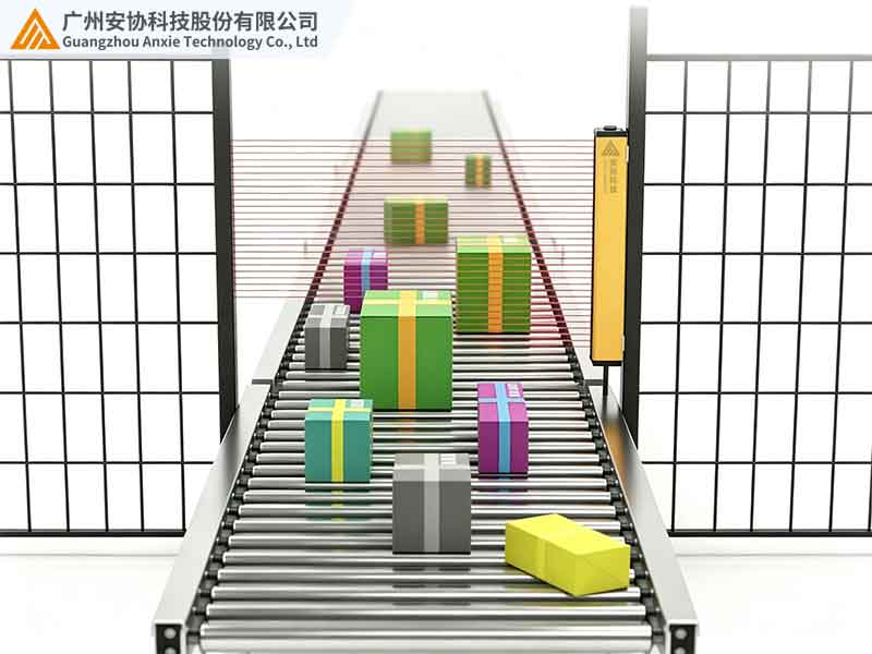 485通讯测量光幕实时采集货物体积测量数据